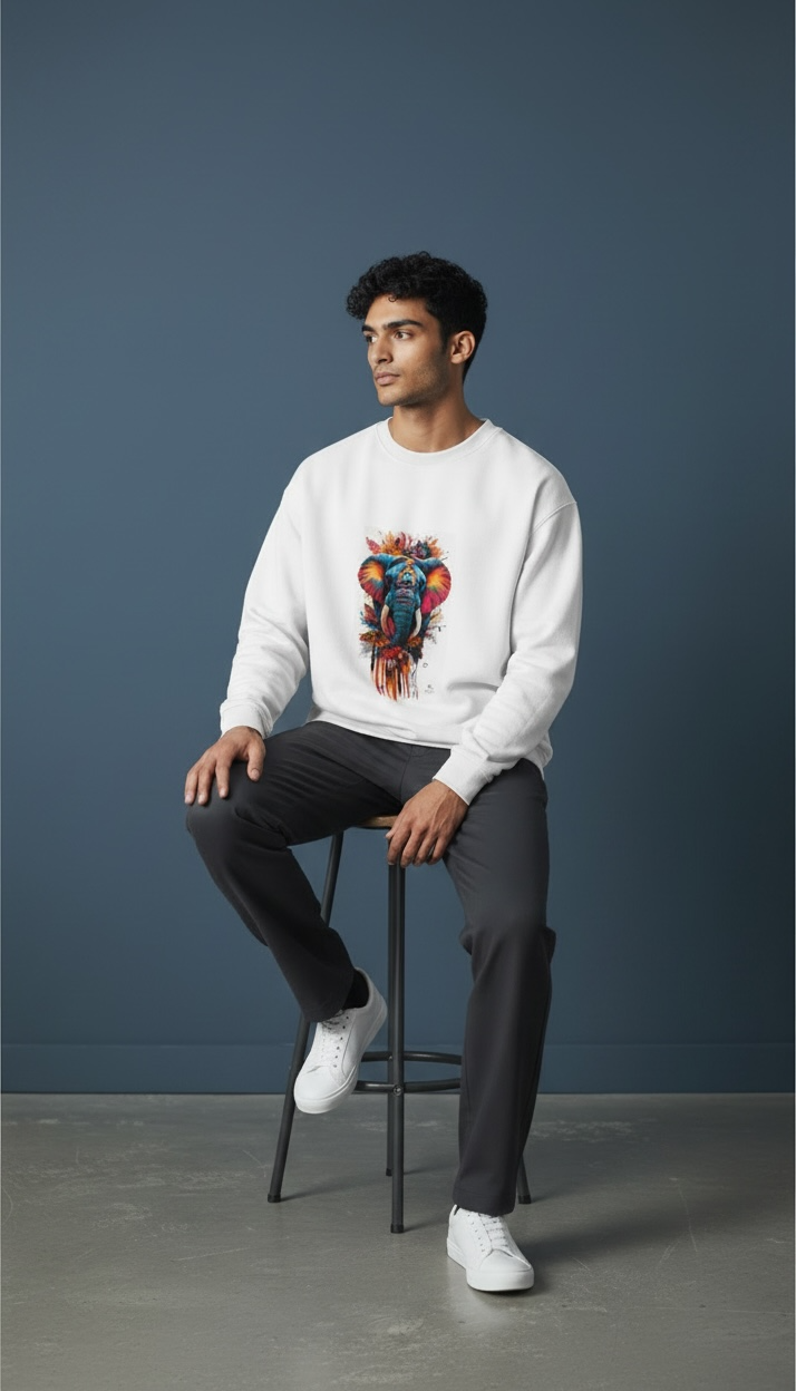 A&G Sweatshirt ELEPHANT limited edition