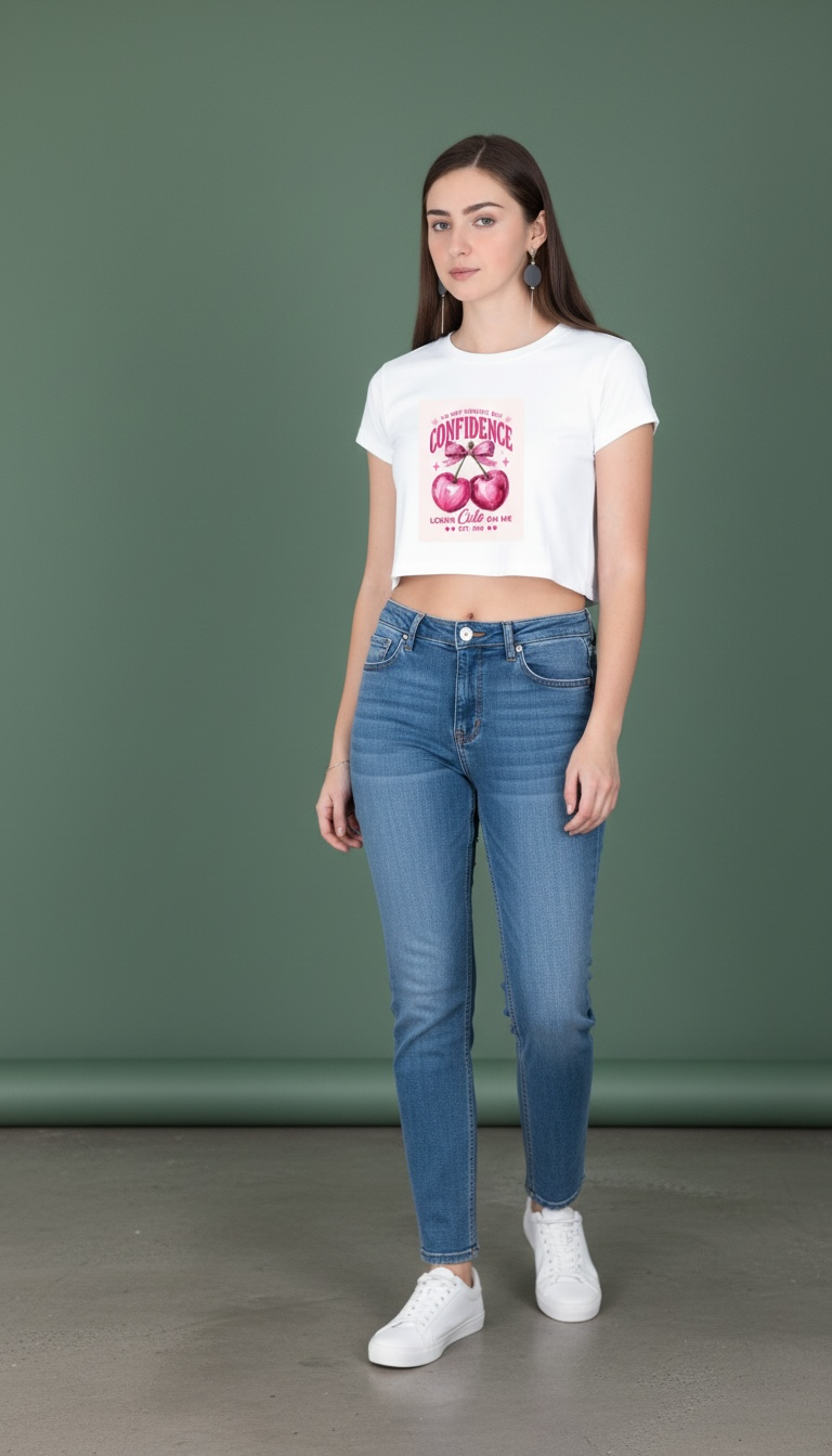 A&G| Premium Crop Top | Print Limited Edition