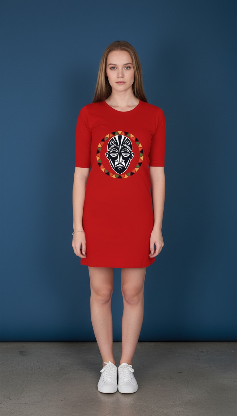 A&G |Women's Premium T-Shirt Dress |Limited Edition