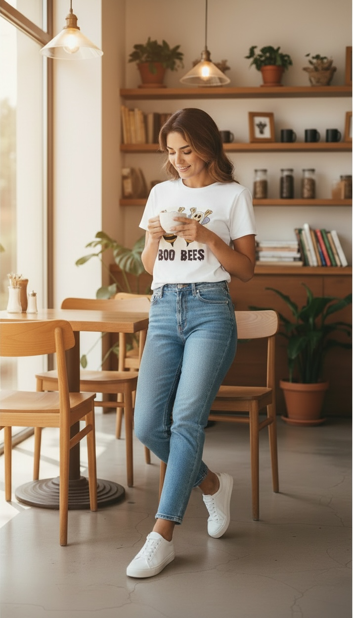 A&G| Premium Crop Top BOO BEE | Limited Edition