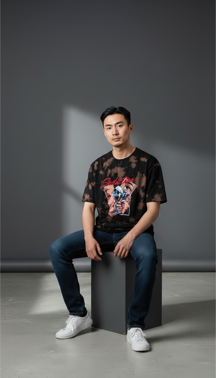 A&G|Unisex Tie Dye Oversized Premium T-Shirt|Limited Edition