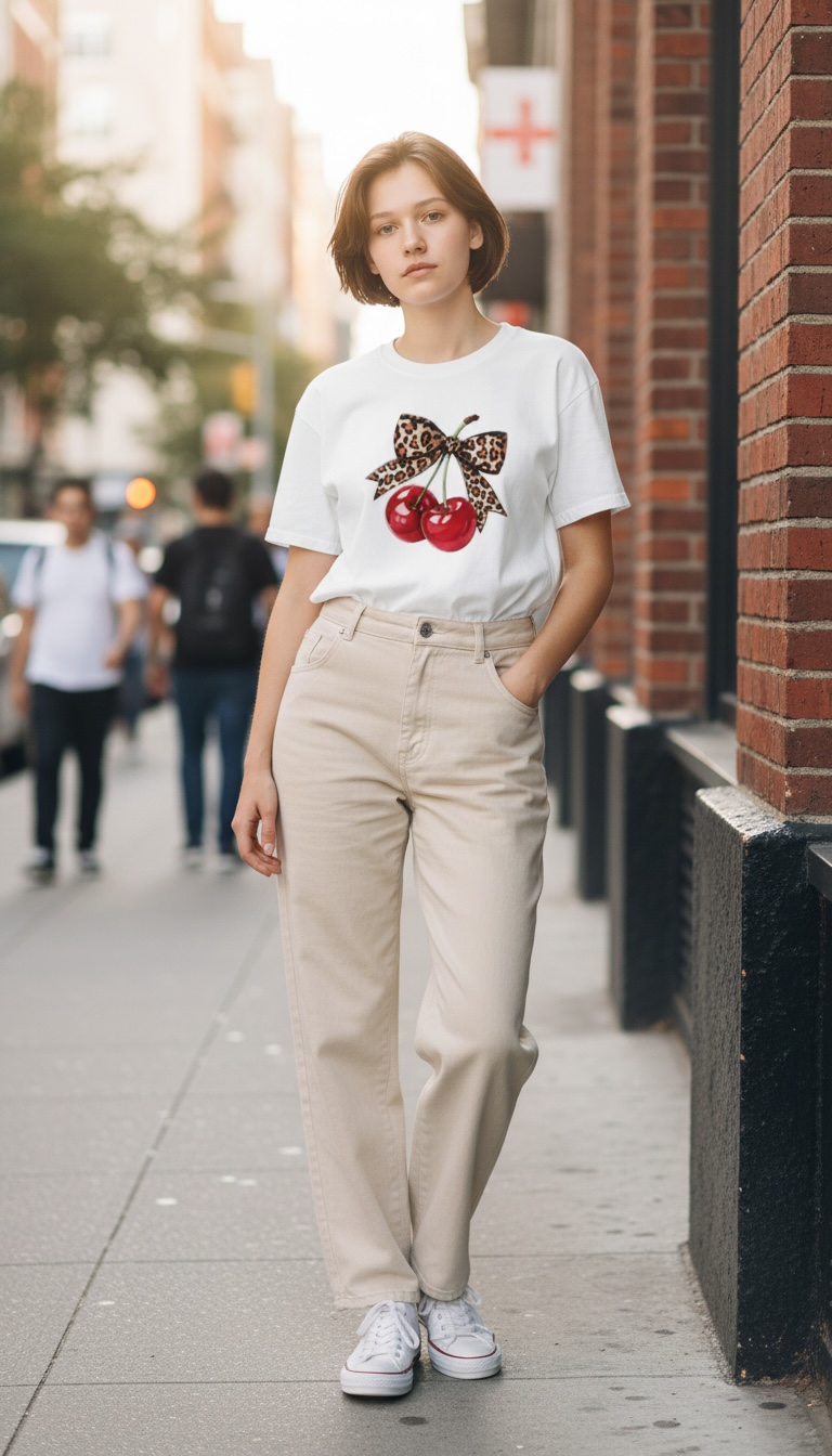 A&G|Girl's Crew Neck Premium T-Shirt|Limited Edition