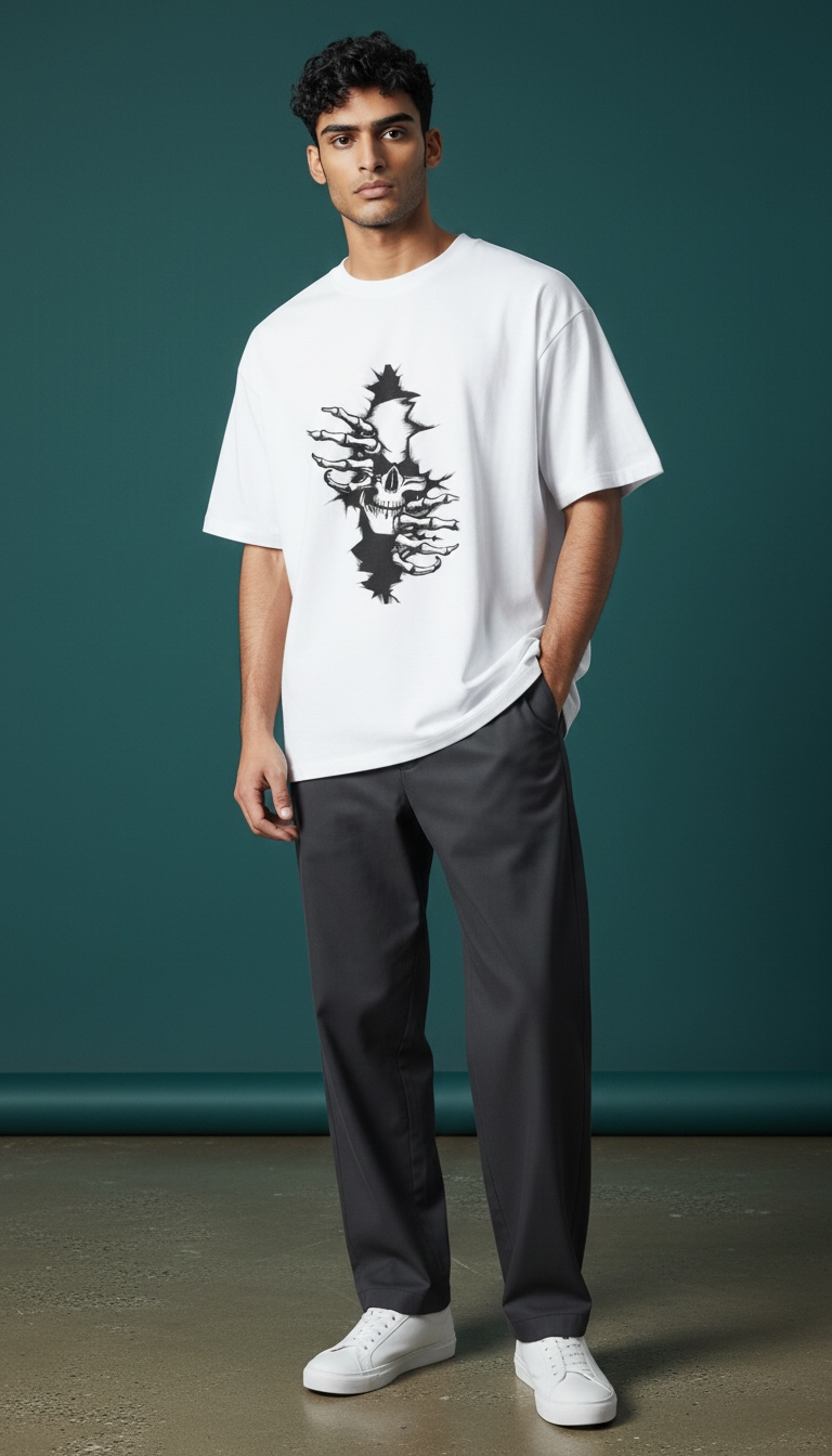 A&G|Premium Oversized T-Shirt|Custom Design