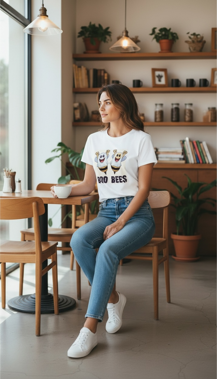 A&G| Premium Crop Top BOO BEE | Limited Edition