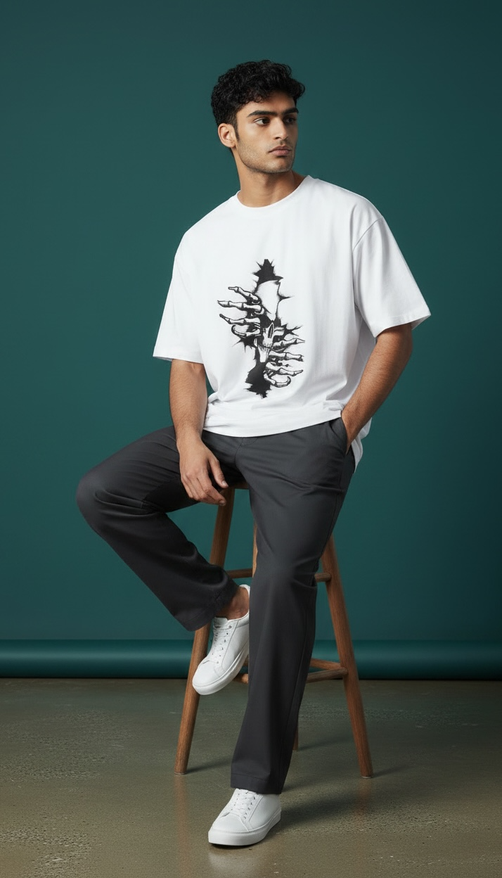 A&G|Premium Oversized T-Shirt|Custom Design