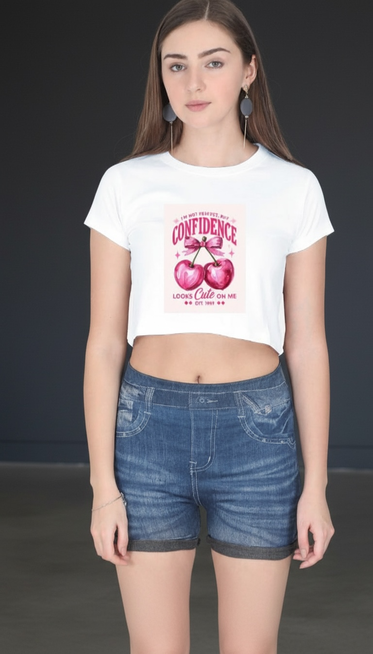 A&G| Premium Crop Top | Print Limited Edition