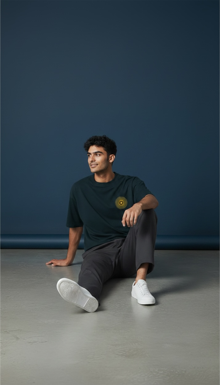 A&G| Premium Crew T-Shirt| Chakra Edition