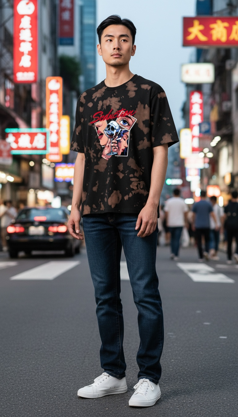 A&G|Unisex Tie Dye Oversized Premium T-Shirt|Limited Edition