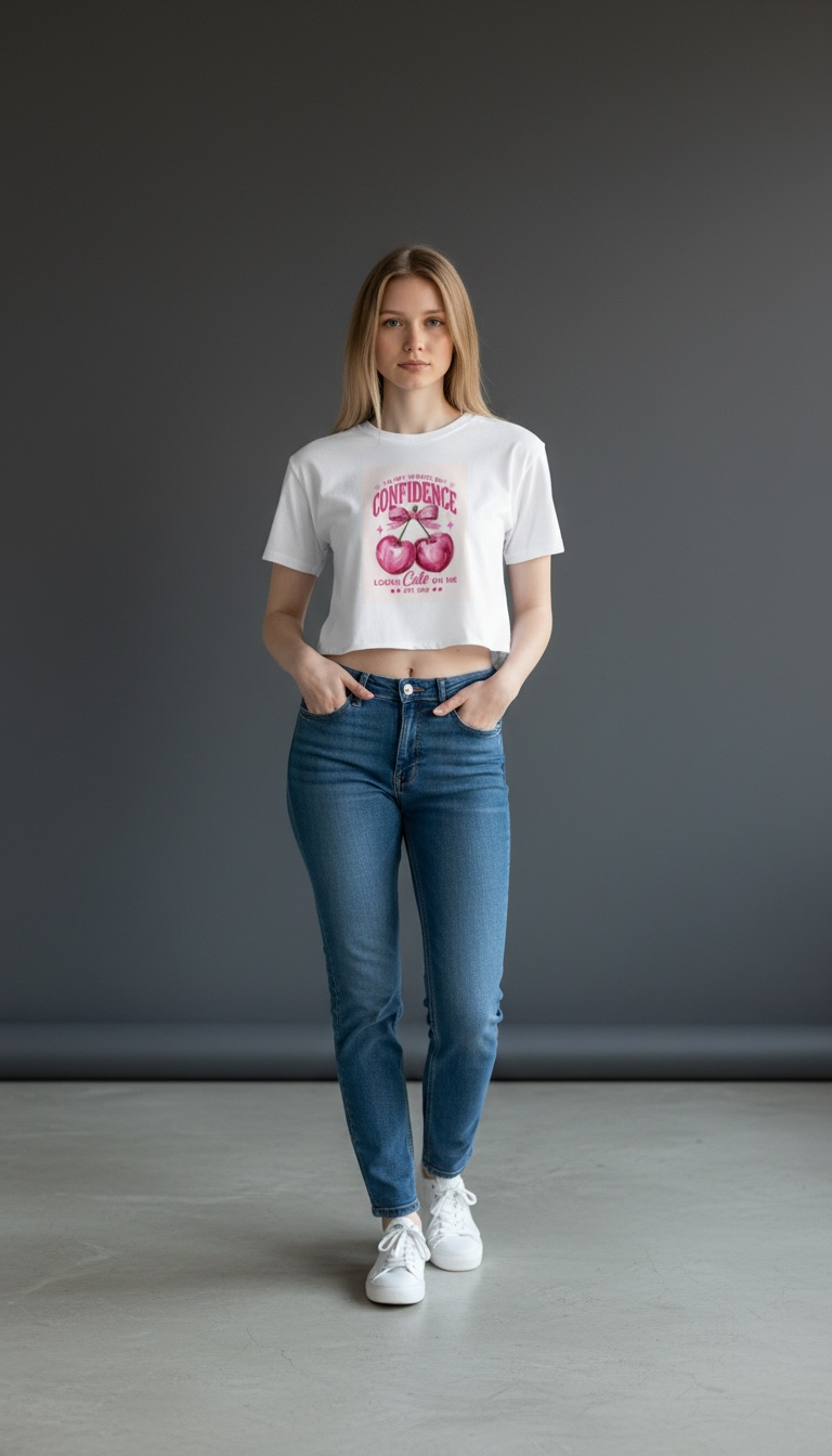 A&G| Premium Crop Top | Print Limited Edition