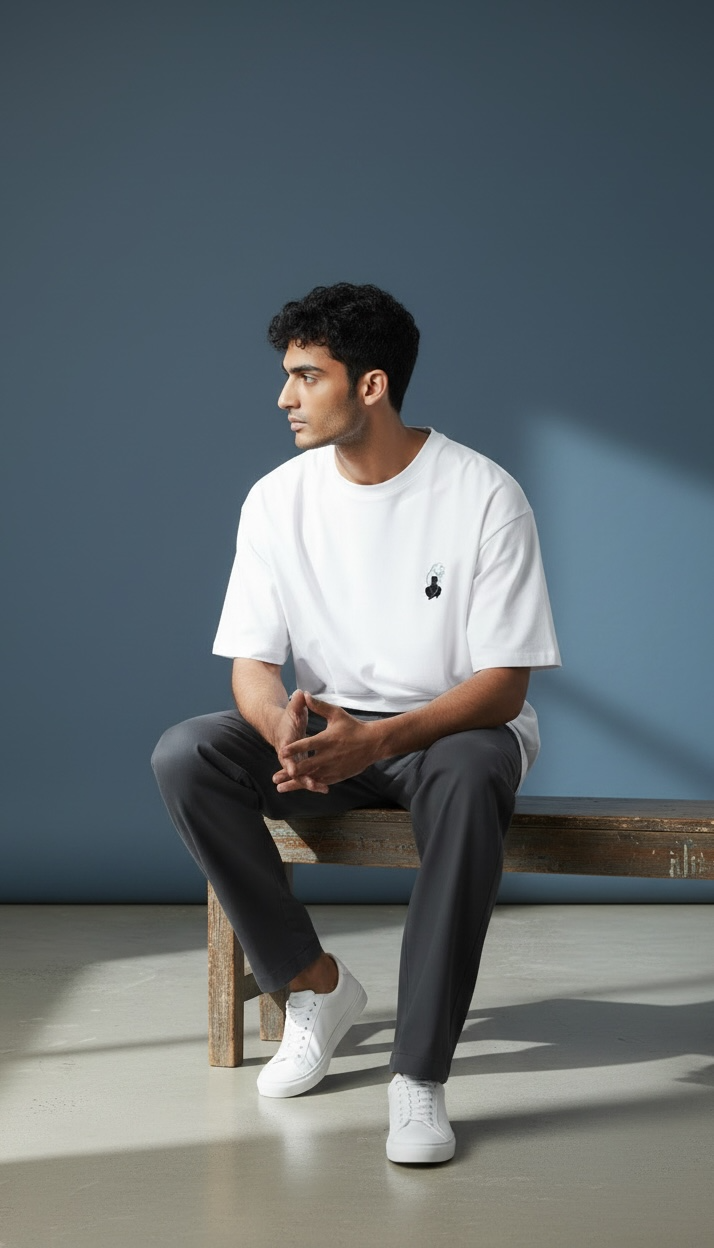 A&G|Oversized Premium T-Shirt|Custom Design