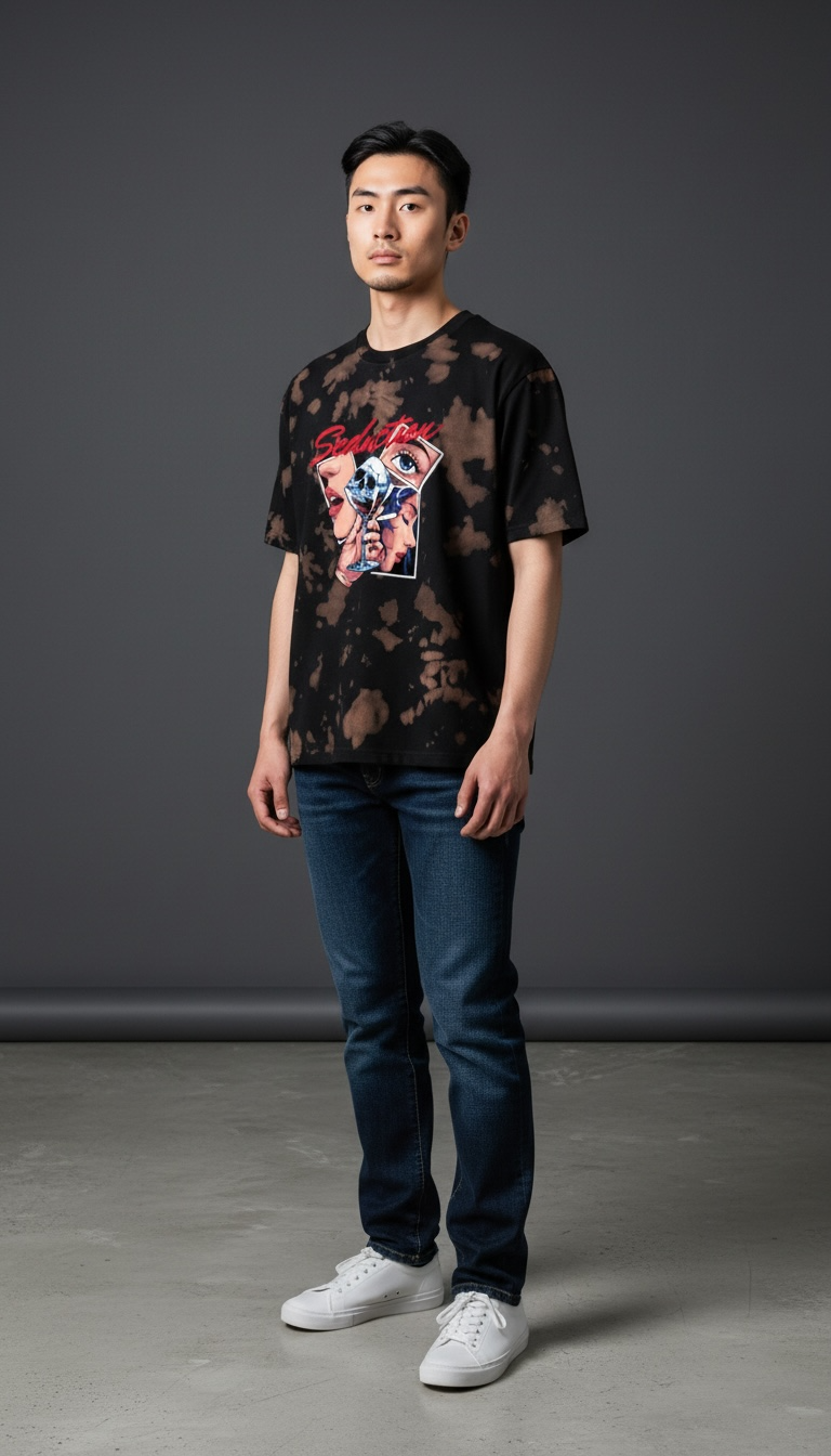 A&G|Unisex Tie Dye Oversized Premium T-Shirt|Limited Edition