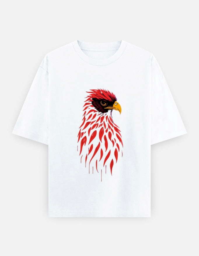 A&G| Custom Eagle Design| Premium  Oversized T-Shirt| Limited Edition
