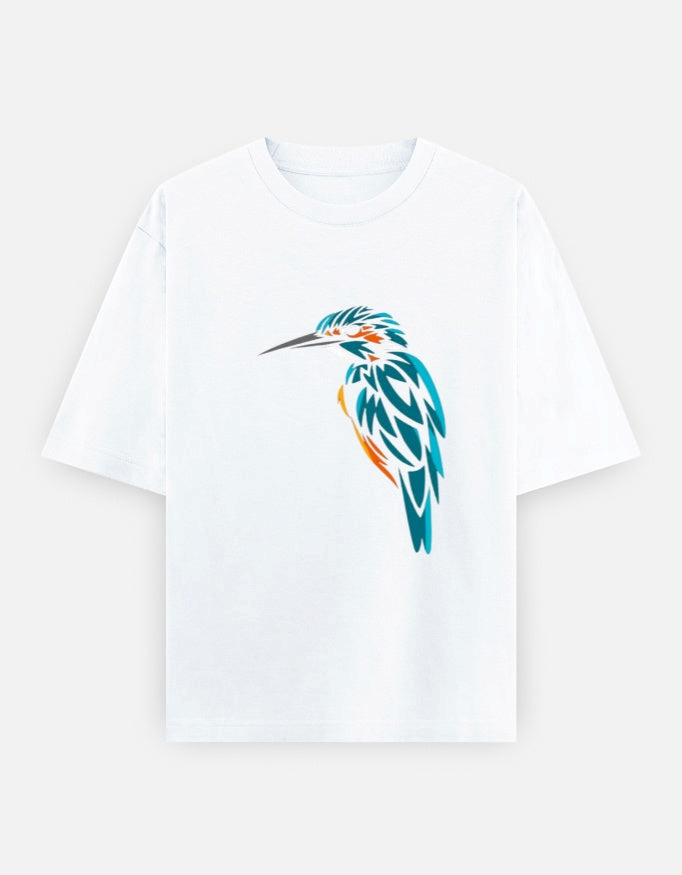 A&G| Custom Bird Design| Premium  Oversized T-Shirt| Limited Edition