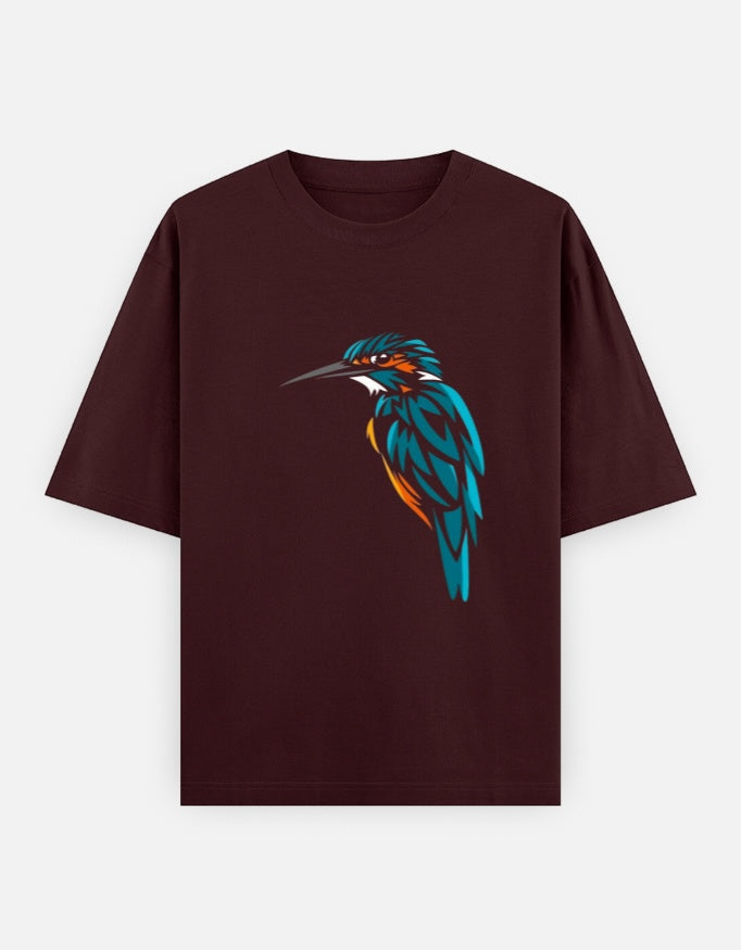 A&G| Custom Bird Design| Premium  Oversized T-Shirt| Limited Edition