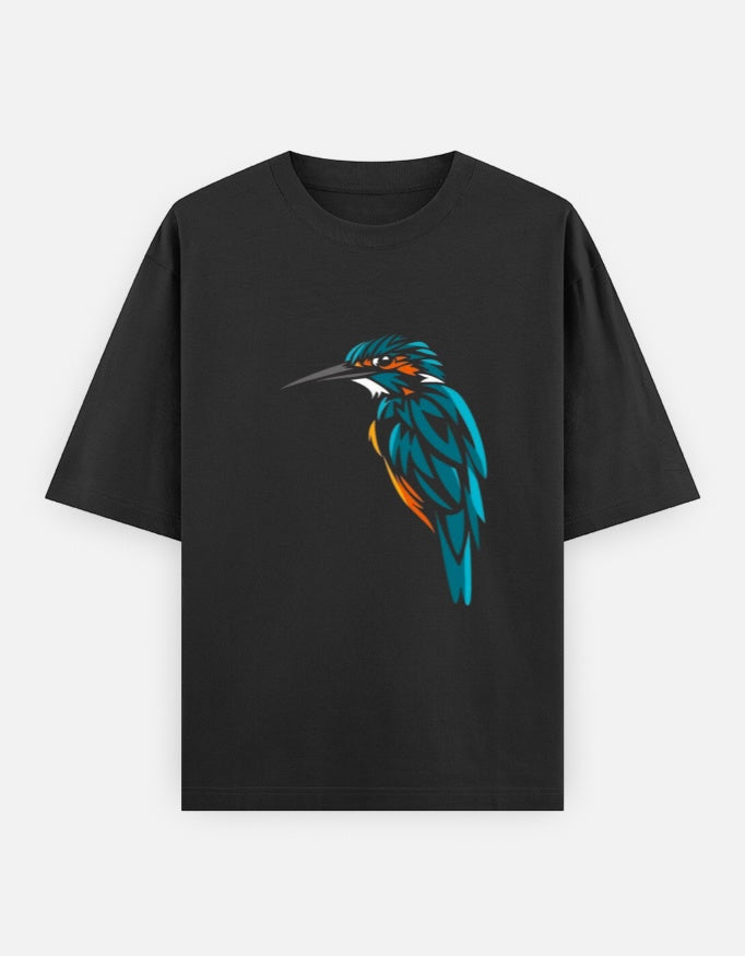 A&G| Custom Bird Design| Premium  Oversized T-Shirt| Limited Edition