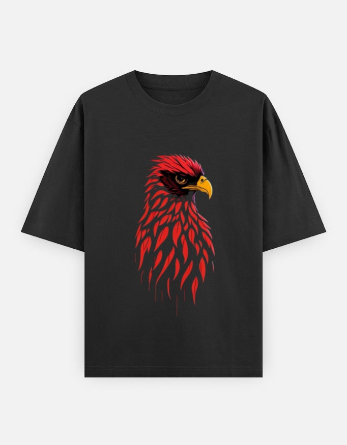 A&G| Custom Eagle Design| Premium  Oversized T-Shirt| Limited Edition