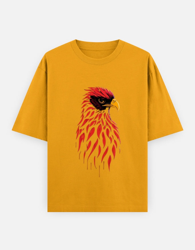 A&G| Custom Eagle Design| Premium  Oversized T-Shirt| Limited Edition