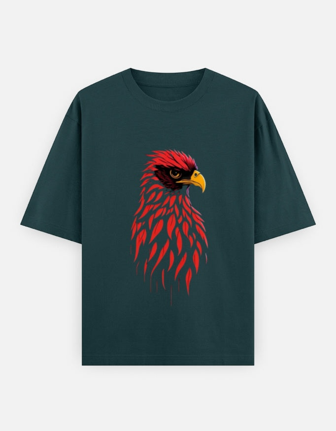 A&G| Custom Eagle Design| Premium  Oversized T-Shirt| Limited Edition