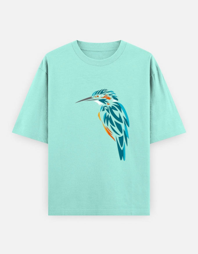 A&G| Custom Bird Design| Premium  Oversized T-Shirt| Limited Edition
