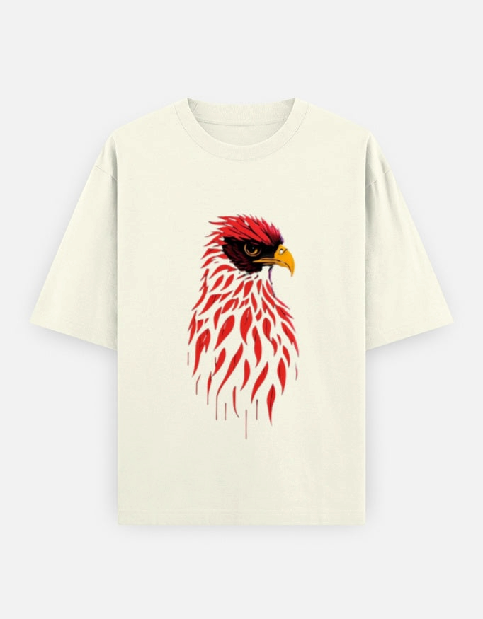 A&G| Custom Eagle Design| Premium  Oversized T-Shirt| Limited Edition