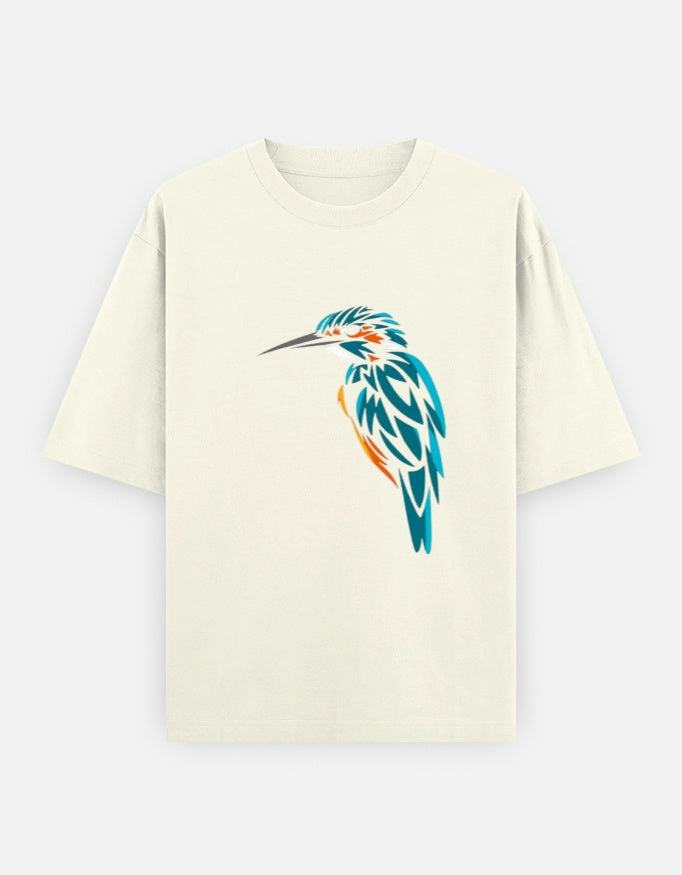 A&G| Custom Bird Design| Premium  Oversized T-Shirt| Limited Edition
