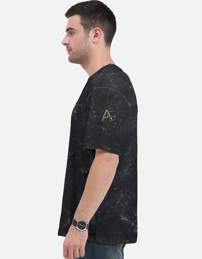 A&G  Acid Washed Oversized Tee