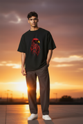 A&G| Custom Eagle Design| Premium  Oversized T-Shirt| Limited Edition