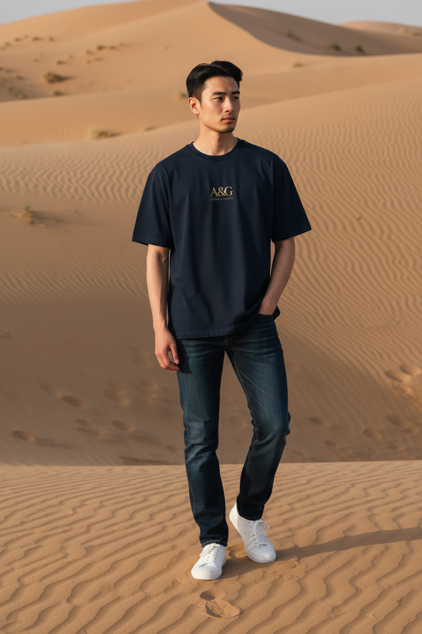 A&G| Custom Design| Premium  Oversized T-Shirt| Limited Edition