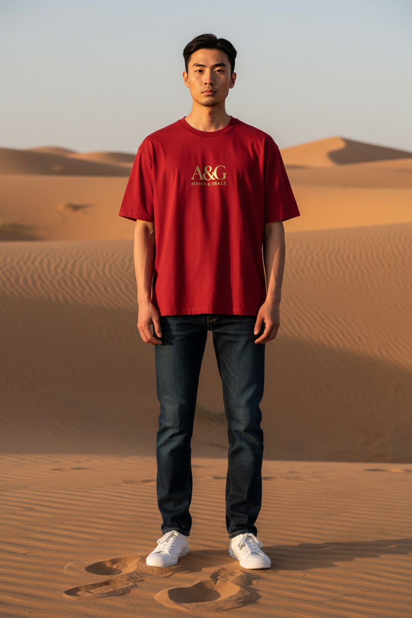 A&G| Custom Design| Premium  Oversized T-Shirt| Limited Edition