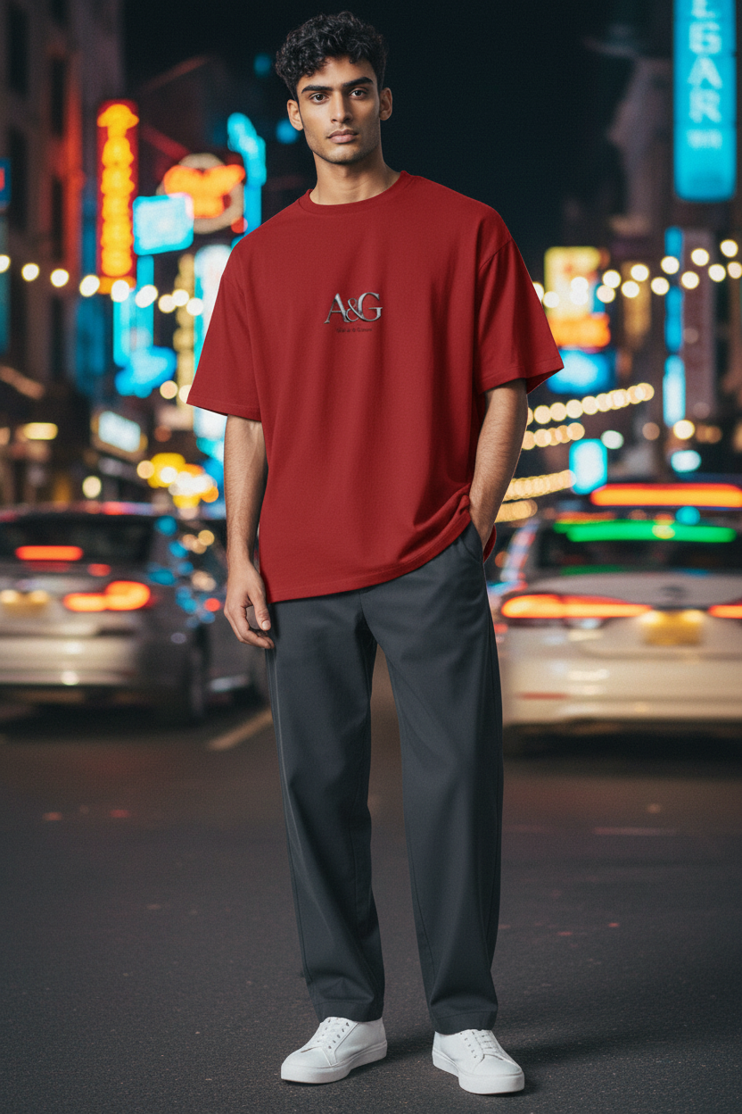 A&G| Custom Design| Premium  Oversized T-Shirt| Limited Edition