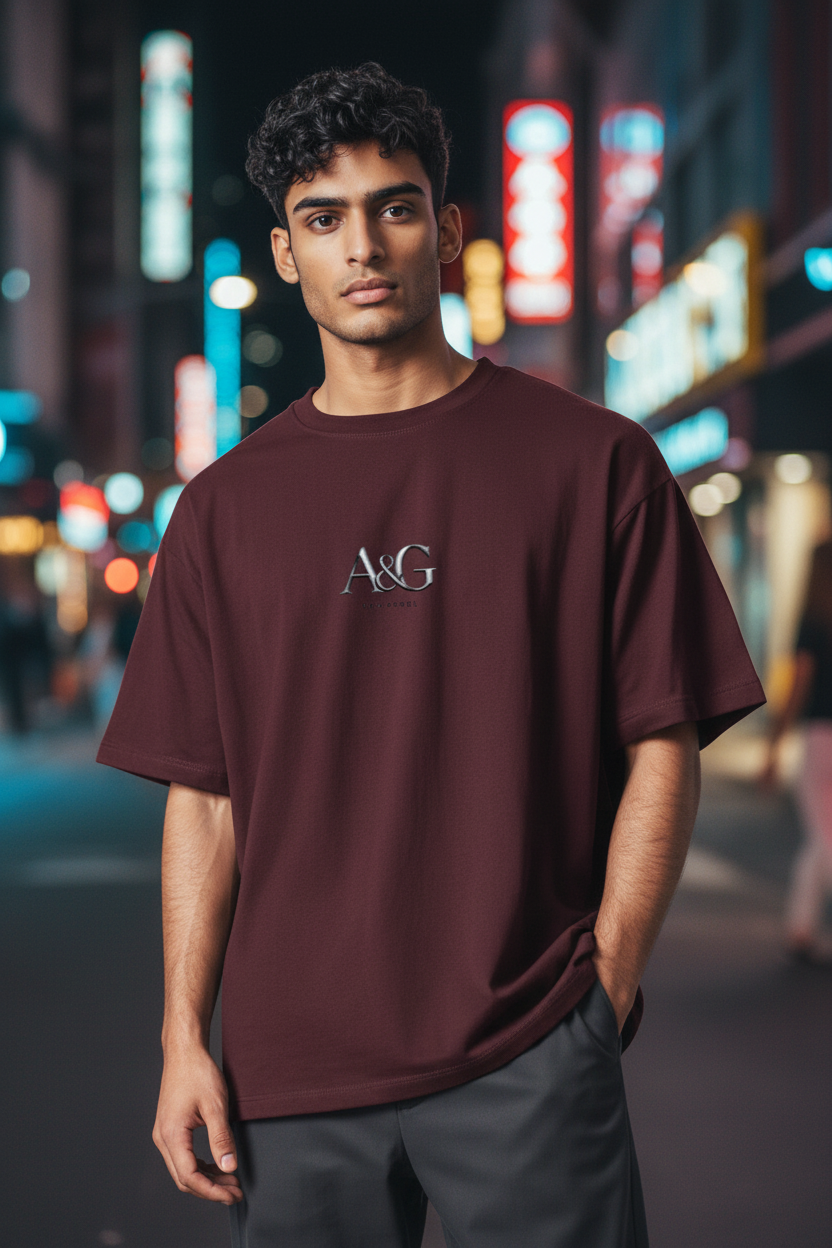 A&G| Custom Design| Premium  Oversized T-Shirt| Limited Edition