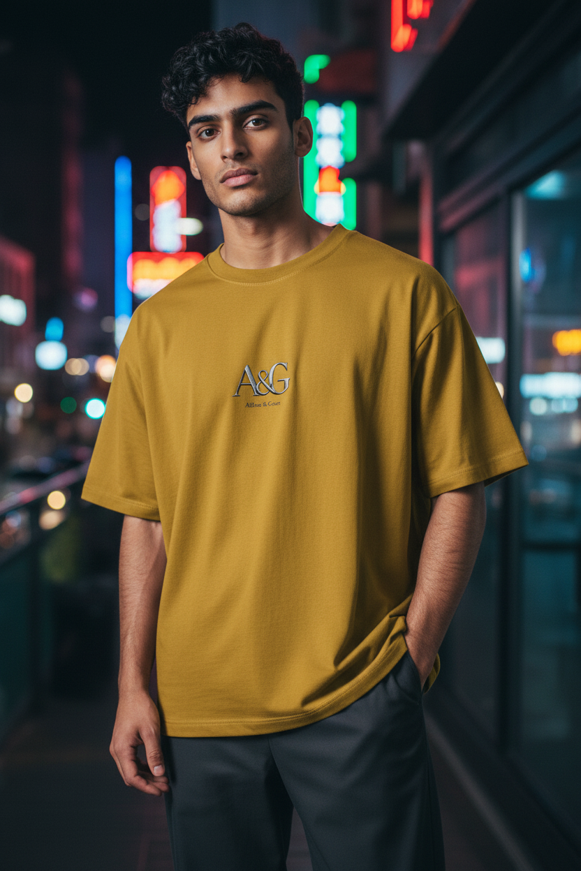 A&G| Custom Design| Premium  Oversized T-Shirt| Limited Edition