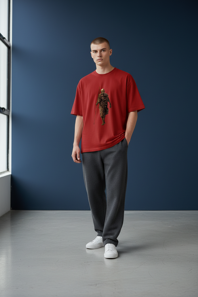 A&G| Custom Design| Premium T-Shirt| Gandhi Limited Edition