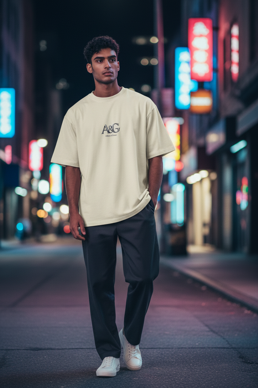 A&G| Custom Design| Premium  Oversized T-Shirt| Limited Edition