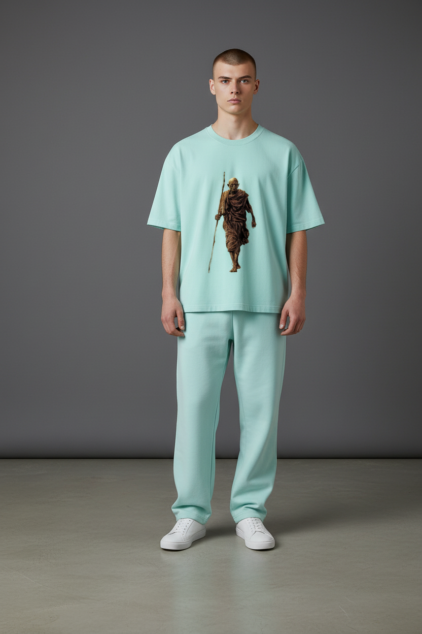 A&G| Custom Design| Premium T-Shirt| Gandhi Limited Edition
